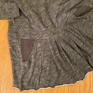 Free People Drop-Waist Jersey Dress w/ Pockets